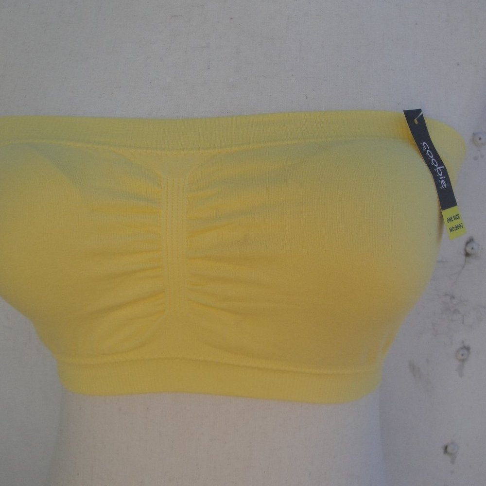 Coobie Bandeau Bra with removable Pads----OS